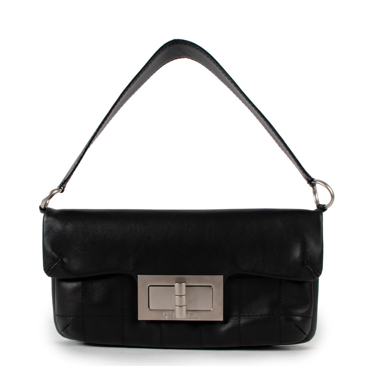 Chanel Mademoiselle Lock Baguette Shoulder Bag