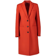 Gucci Dark Orange Long Wool Coat