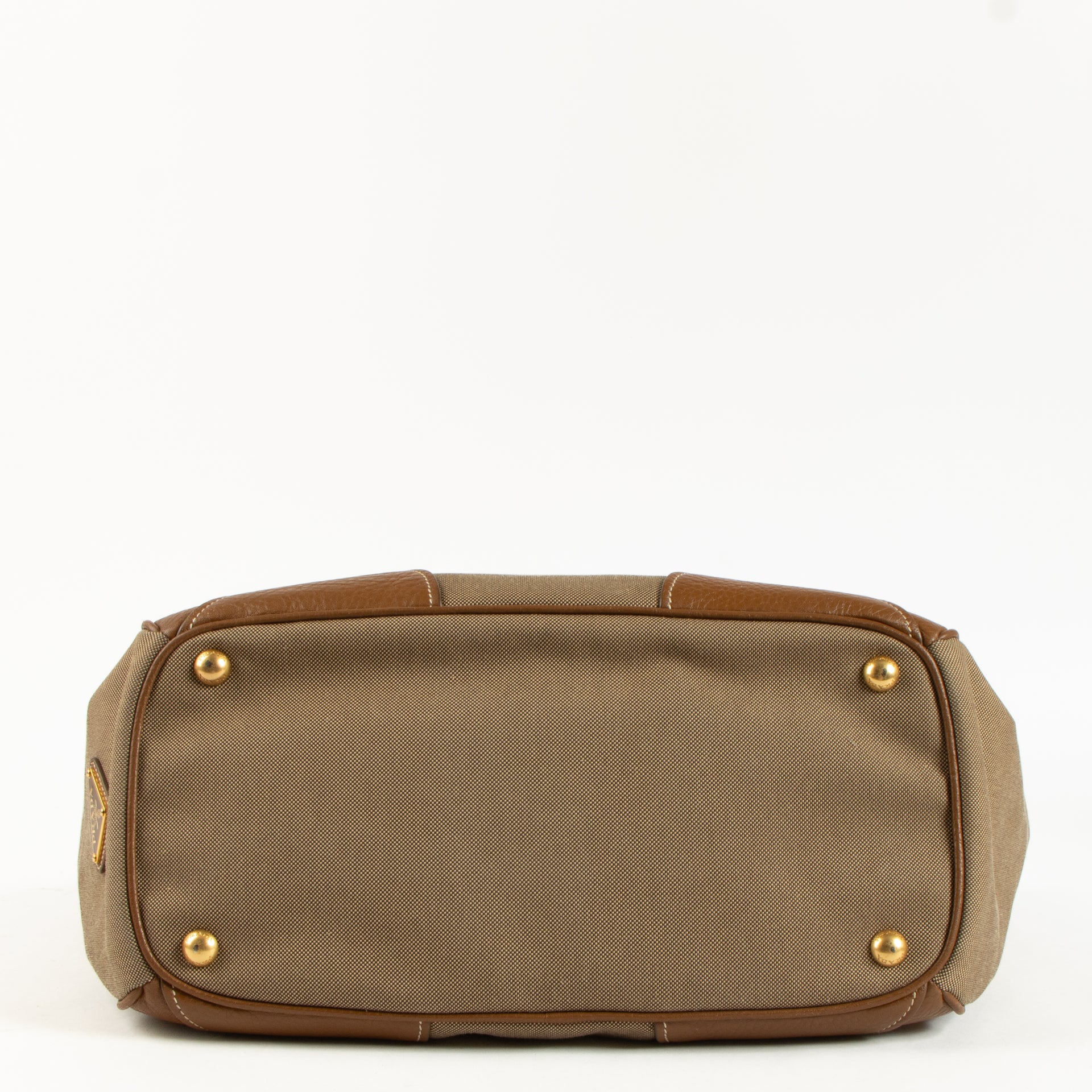 Shop the authentic Prada Beige Jacquard Shoulder Bag on Labellov.com !