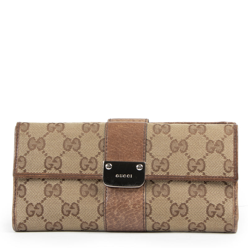 Gucci Monogram Printed Wallet