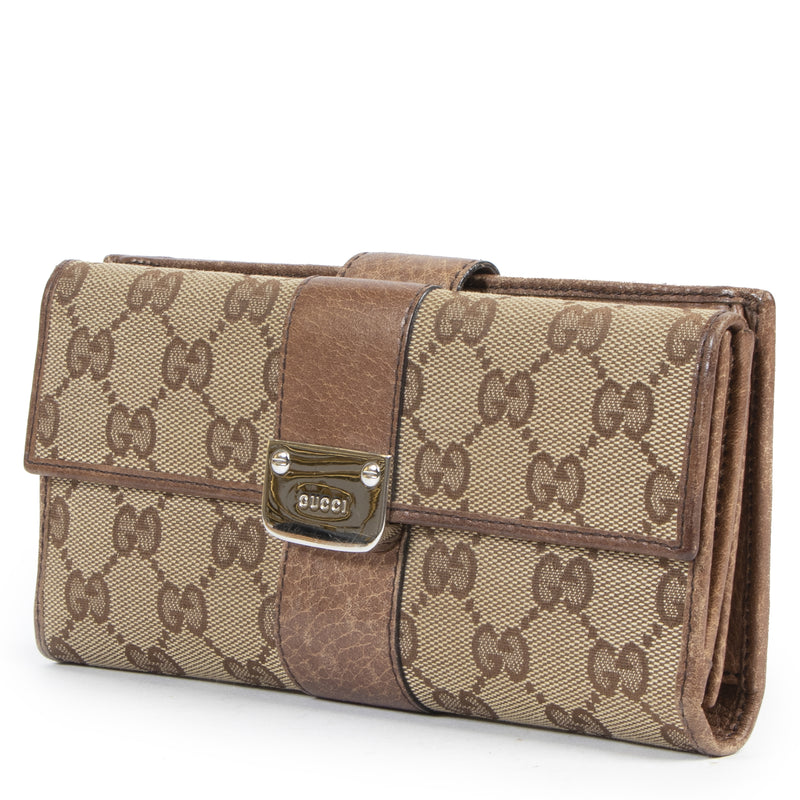 Gucci Monogram Printed Wallet