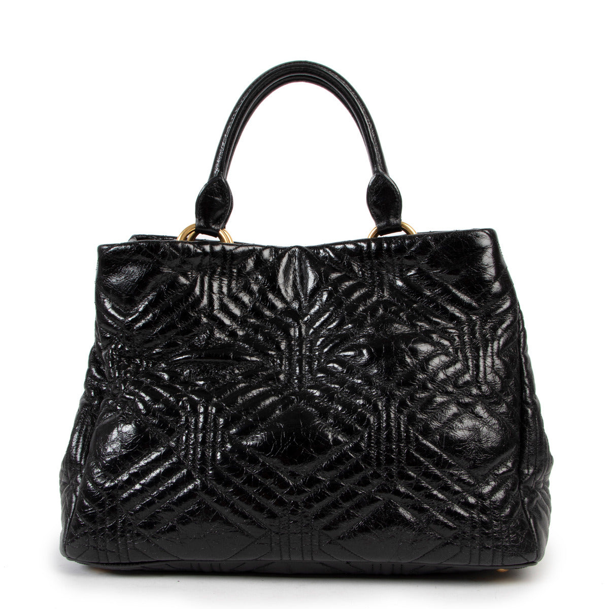 Sac à bandoulière Miu Miu Vitello Shine Trapu