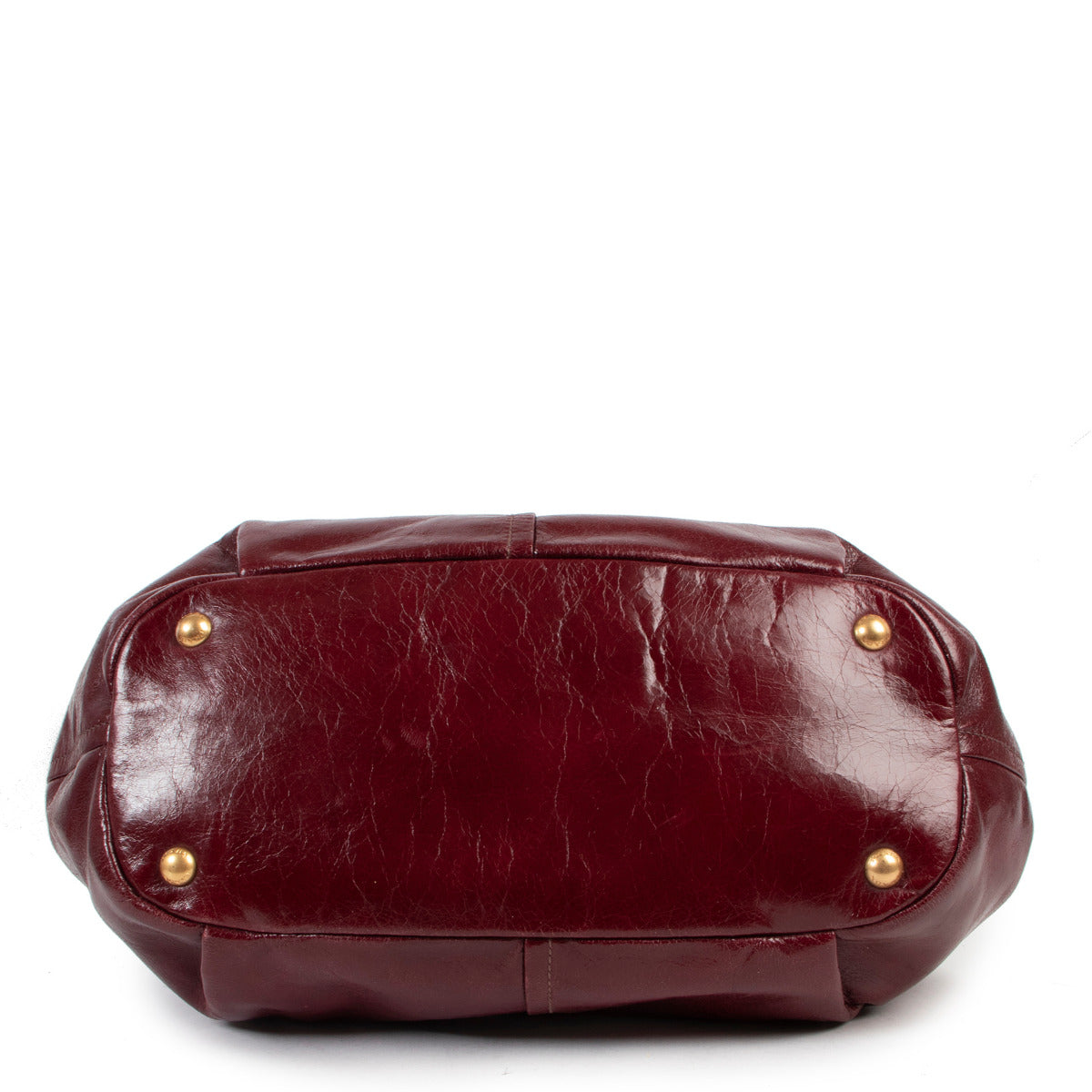 Sac à bandoulière Prada bordeaux