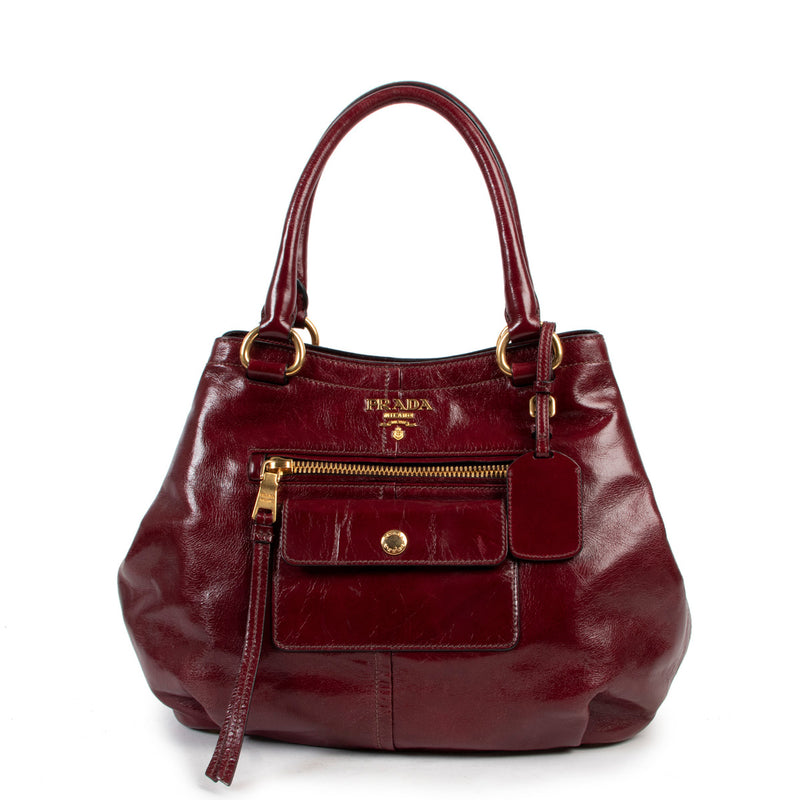 Prada Burgundy Shoulder bag