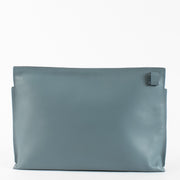 Authentic Second Hand Loewe Stone Blue T Pouch Clutch on Labellov.com