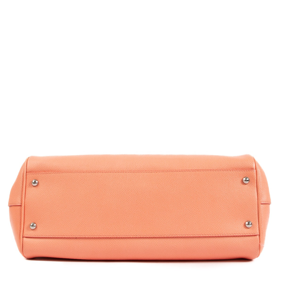 Shop 100% authentic Dolce & Gabbana Salmon Leather Top Handle on Labellov.com.