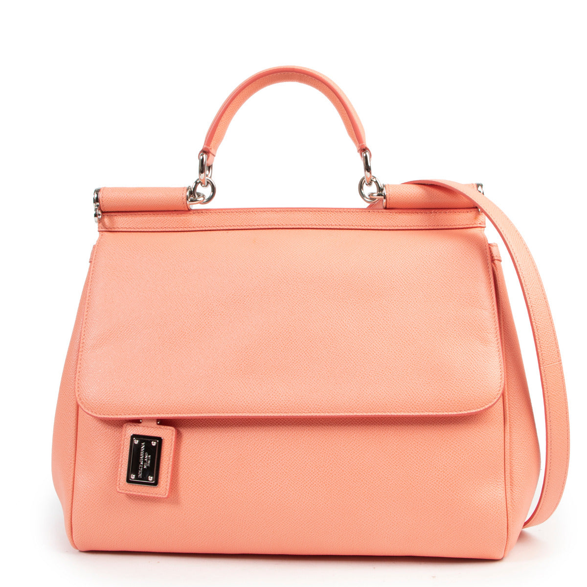 Dolce & Gabbana Pink 'Miss Sicily' Tote Bag