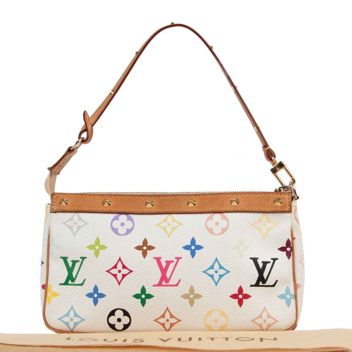 Louis Vuitton x Takashi Murakami Multicolor Pochette Accessoire