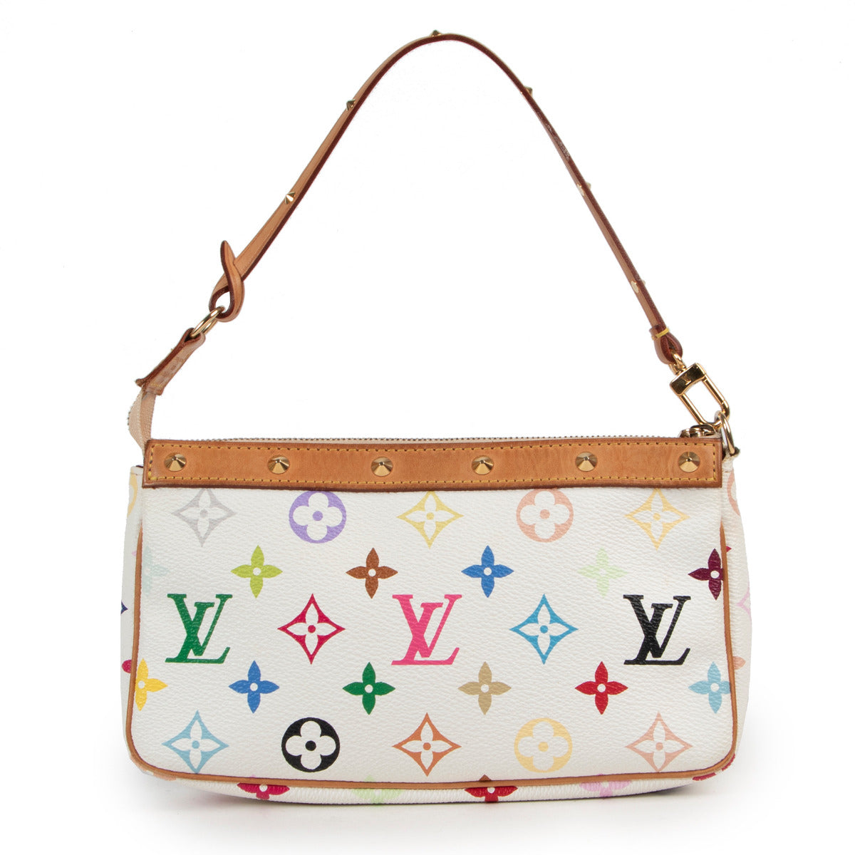 Louis Vuitton x Takashi Murakami Multicolor Pochette Accessoire