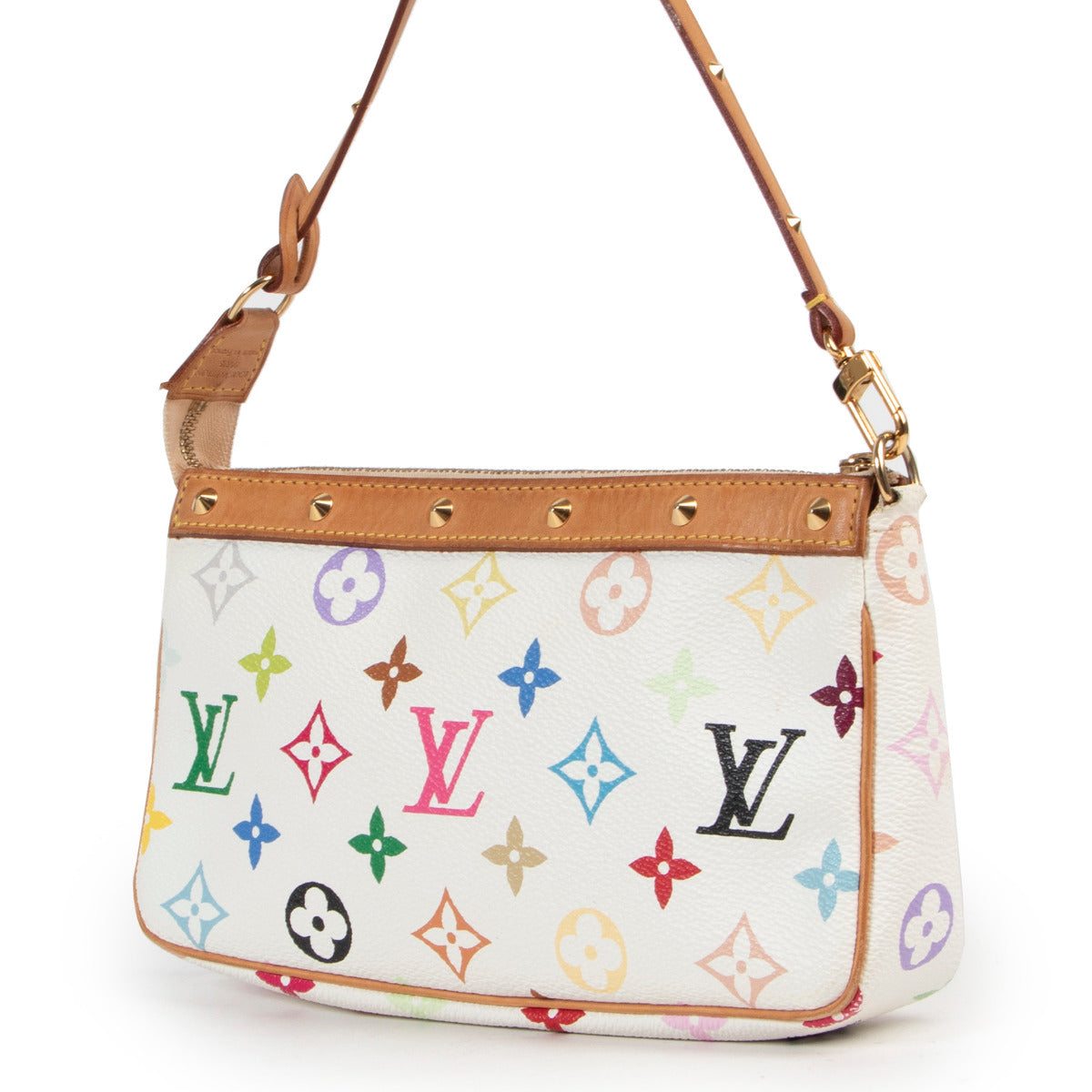 Louis Vuitton x Takashi Murakami Multicolor Pochette Accessoire