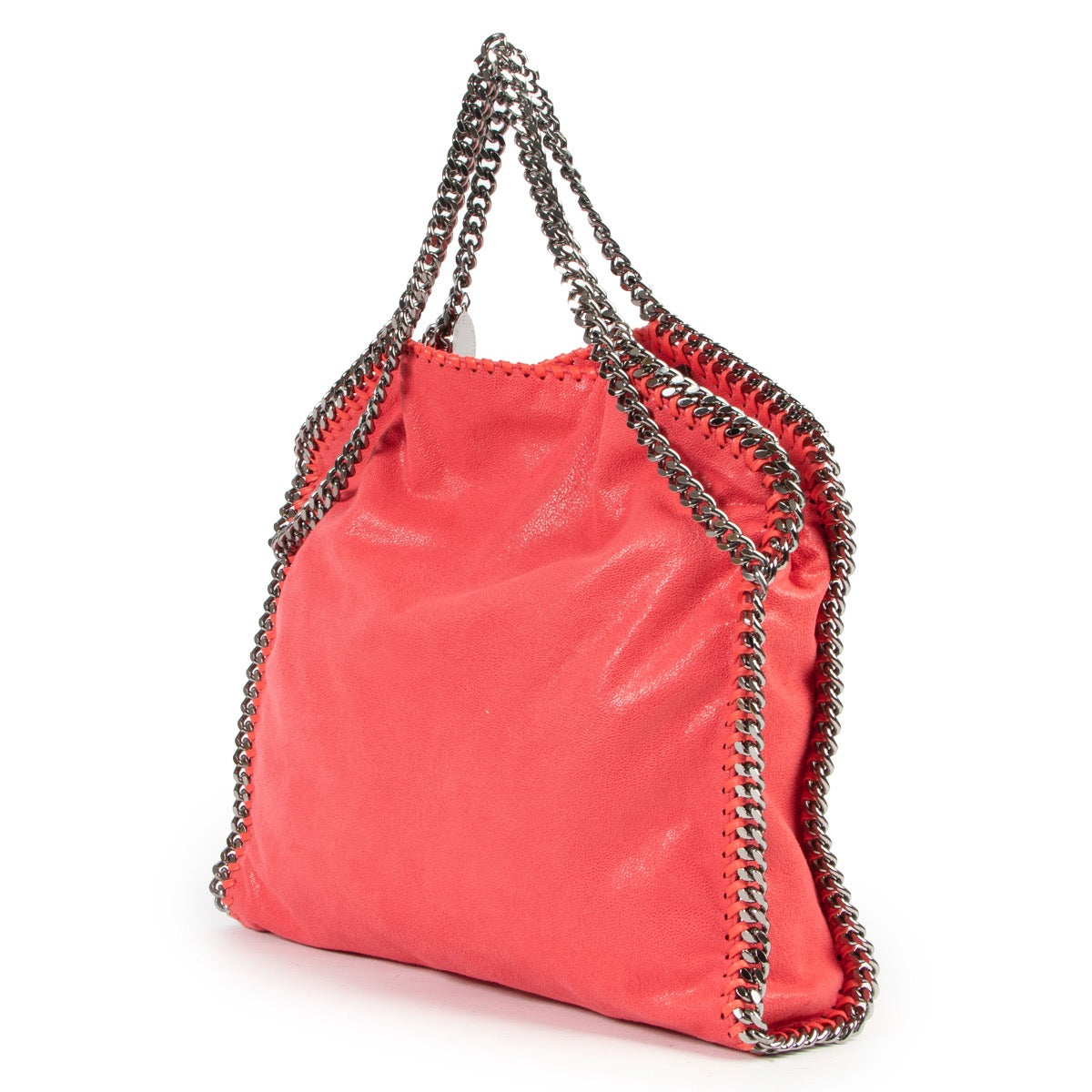 Shop safe online authentic second han dStella Mc Cartney Red Falabella Shoulder Bag at the right price and still in brand new condition at Labellov.Com.