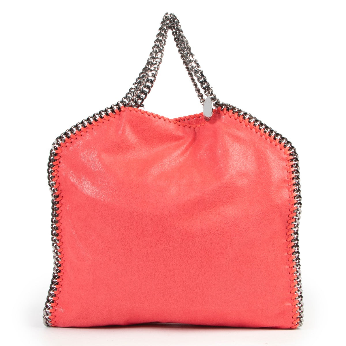 Shop safe online authentic second han dStella Mc Cartney Red Falabella Shoulder Bag at the right price and still in brand new condition at Labellov.Com.