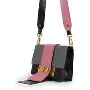 Prada Multicolor Leather Pattina Shoulder Bag for sale online at Labellov secondhand luxury