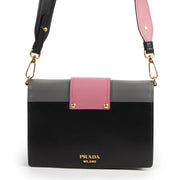 for sale online only Prada Multicolor Leather Pattina Shoulder Bag