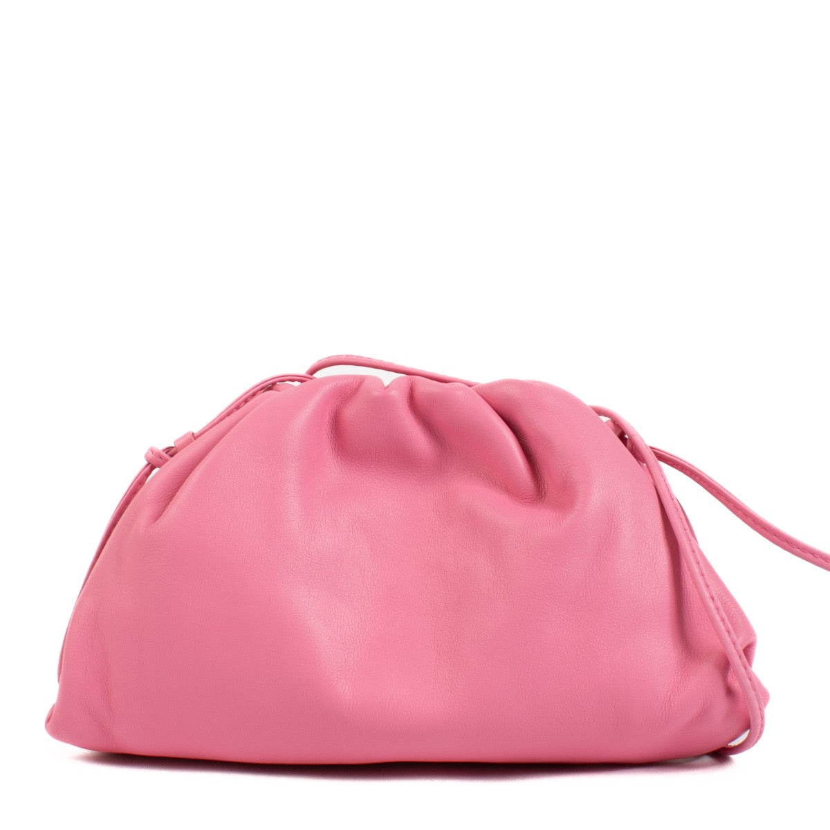 Authentic second hand Bottega Veneta Bubblegum Mini Pouch Crossbody on Labellov.com