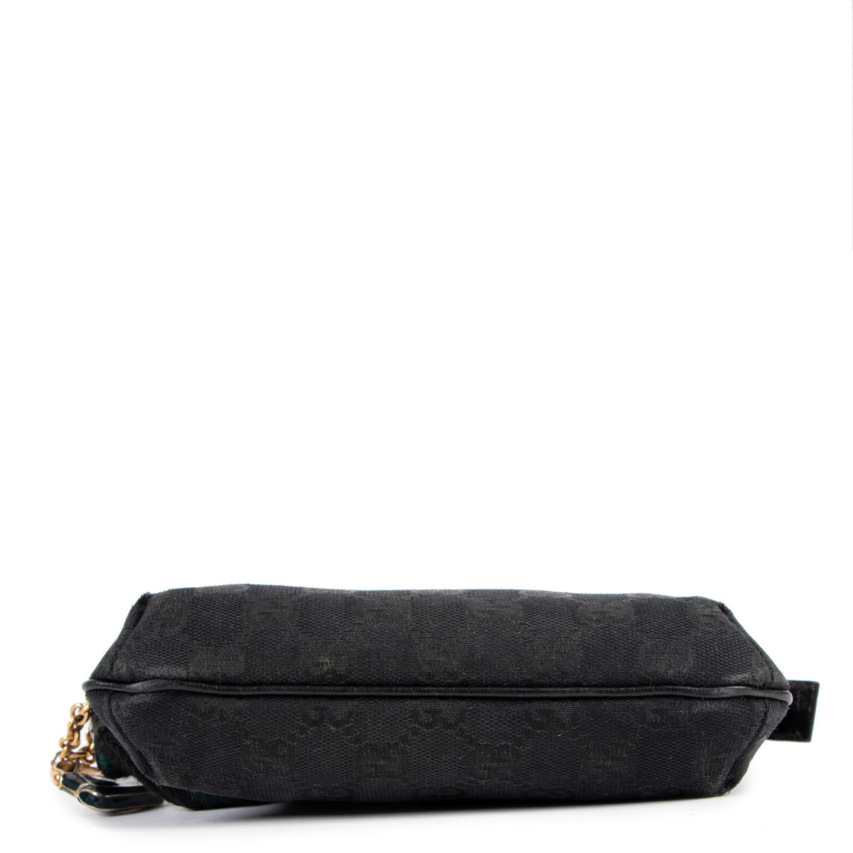 Gucci Zwarte GG Canvas Hanger Clutch