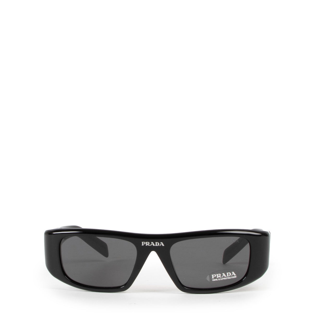 Shop authentic second hand designer luxury Prada Black Runway Sunglasses at Labellov