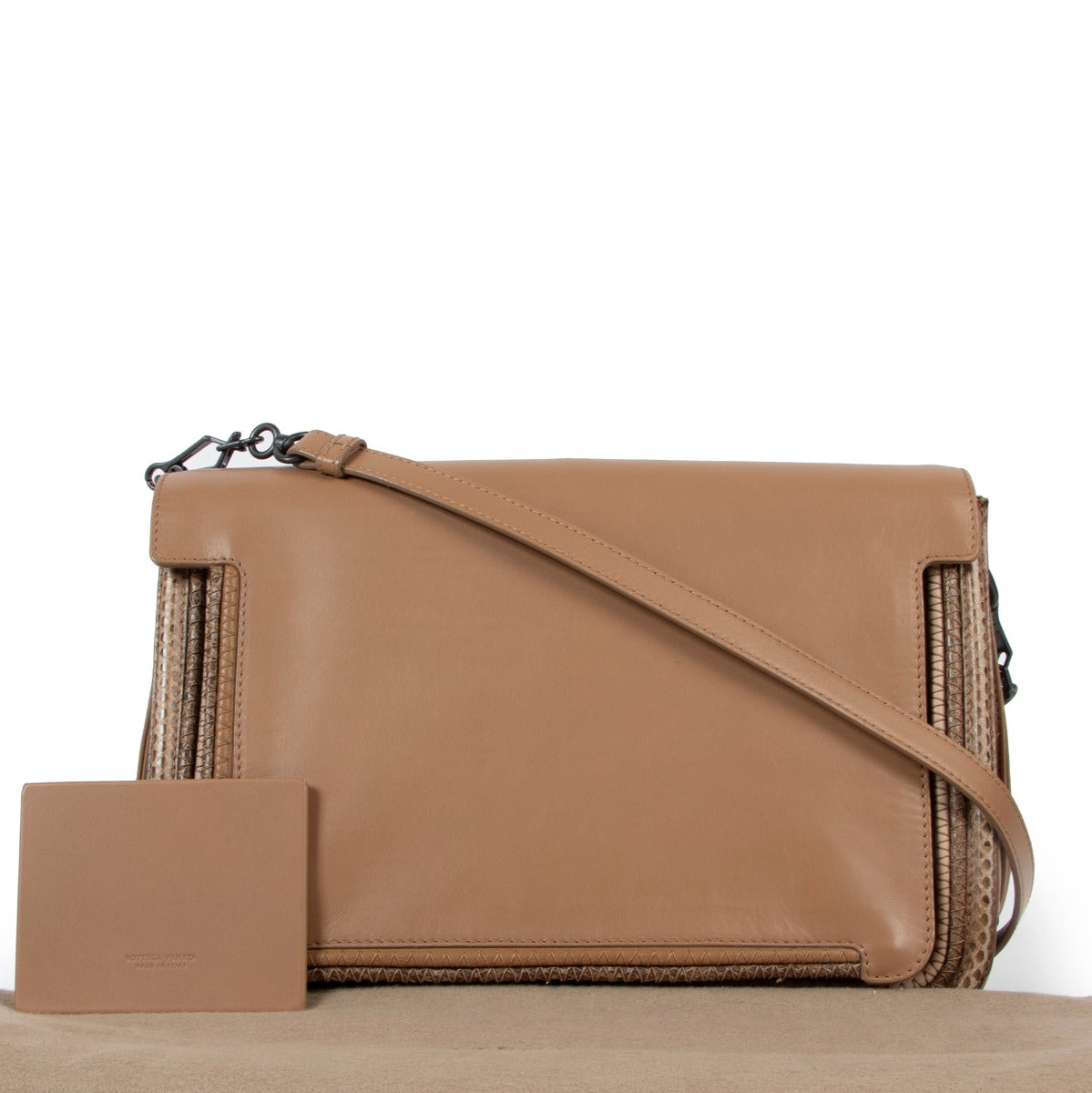 Bottega Veneta Desert Intrecciato Crossbody Bag