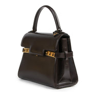 Delvaux Tempete Brown leather PM