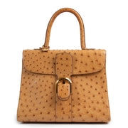 Delvaux ostrich camel Brillant MM online at the best price