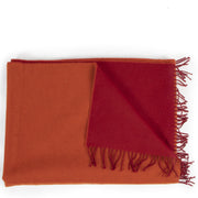 Hermès Orange / Red Cashmere Scarf for the best price at Labellov