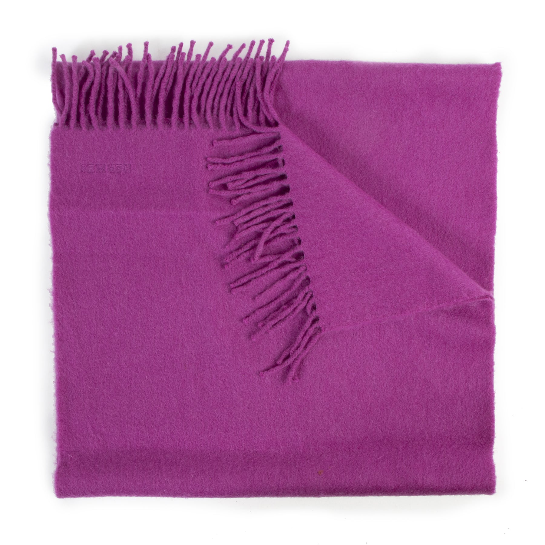 Hermès Rose Pourpre Cashmere Scarf aan de beste prijs bij Labellov tweedehands luxe