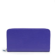 Louis Vuitton Purple Epi Leather Zippy Wallet
