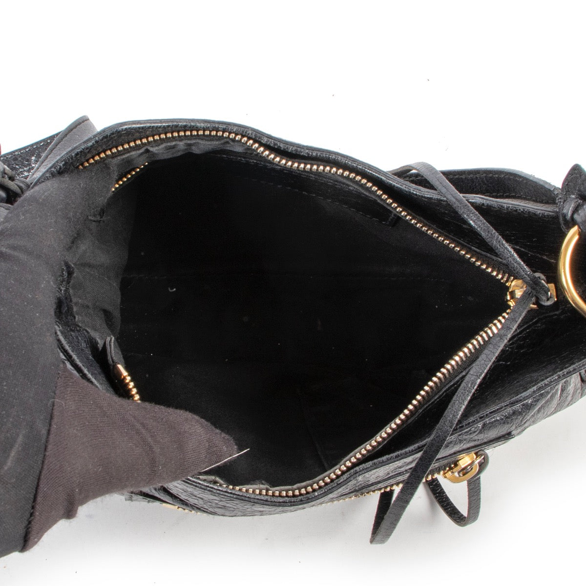 Preloved Balenciaga Black Leather Crossbody now for sale on Labellov Vintage website for designer goods