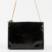 Shop the 100% authentic Delvaux Vintage Black Patent Leather Chain Bag second hand on Labellov.com!