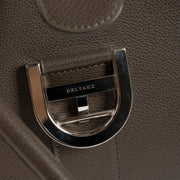Shop the 100% authentic Delvaux Taupe Jumping Brillant Cabriolet Bag second hand on Labellov.com!