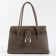 Shop the 100% authentic Delvaux Taupe Jumping Brillant Cabriolet Bag second hand on Labellov.com!