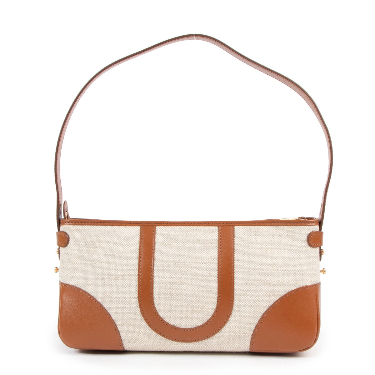 Achetez en ligne un authentique sac à bandoulière en toile Delvaux en Labellov.com.
