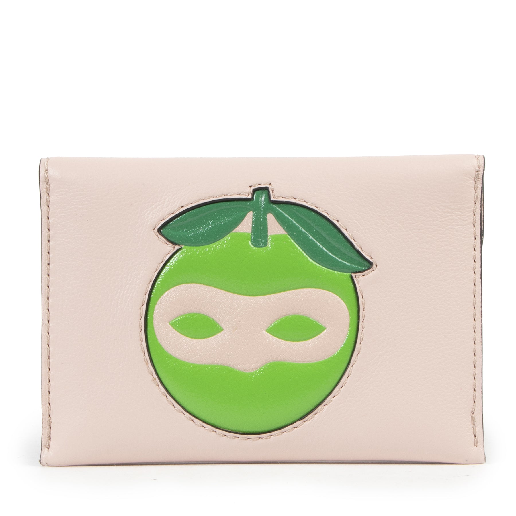 Delvaux Nude Visite Masquée Card Holder