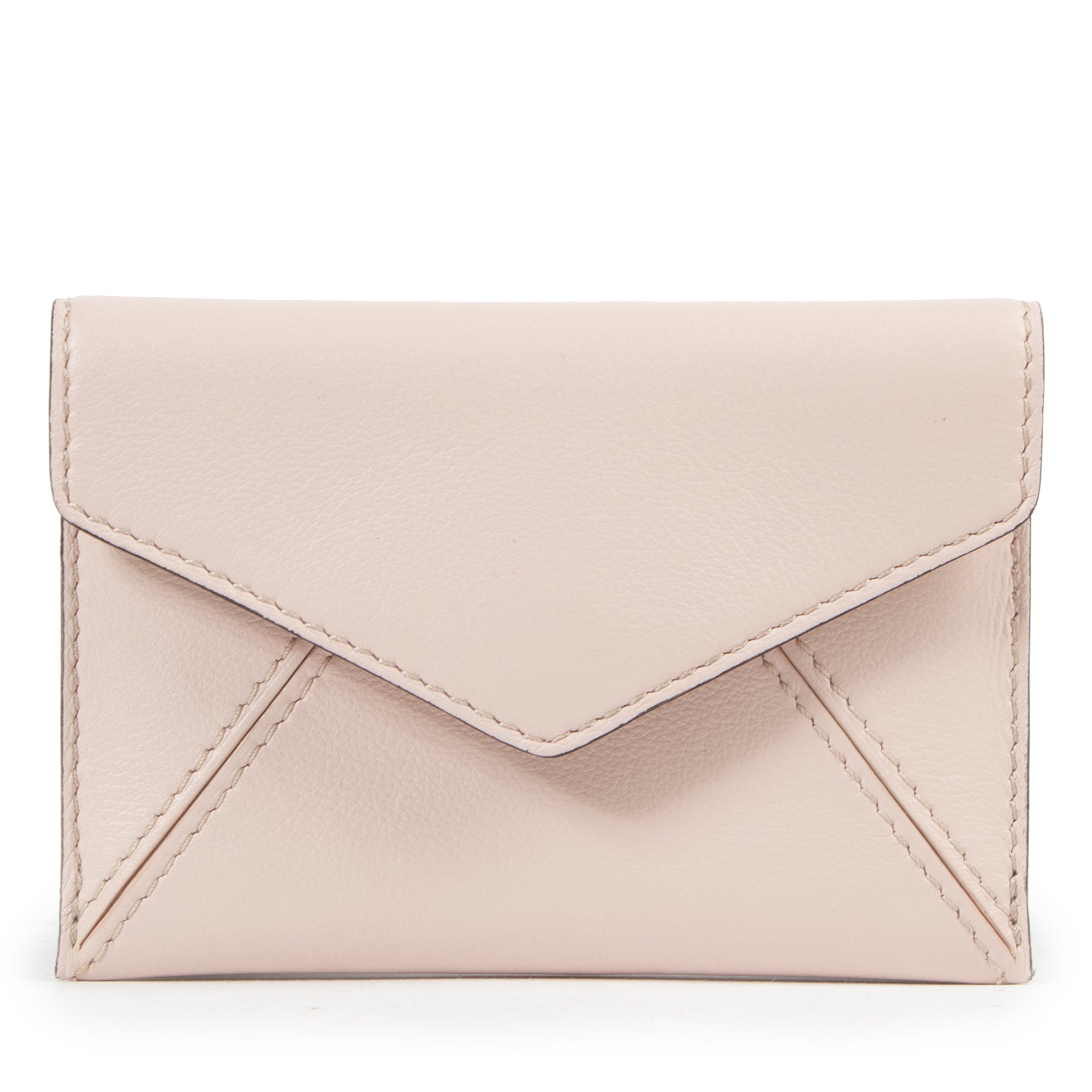 Delvaux Nude Visite Masquée Card Holder