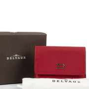 Delvaux Caprice Jumping Rouge Baiser Coin Purse aan de beste prijs bij Labellov tweedehands