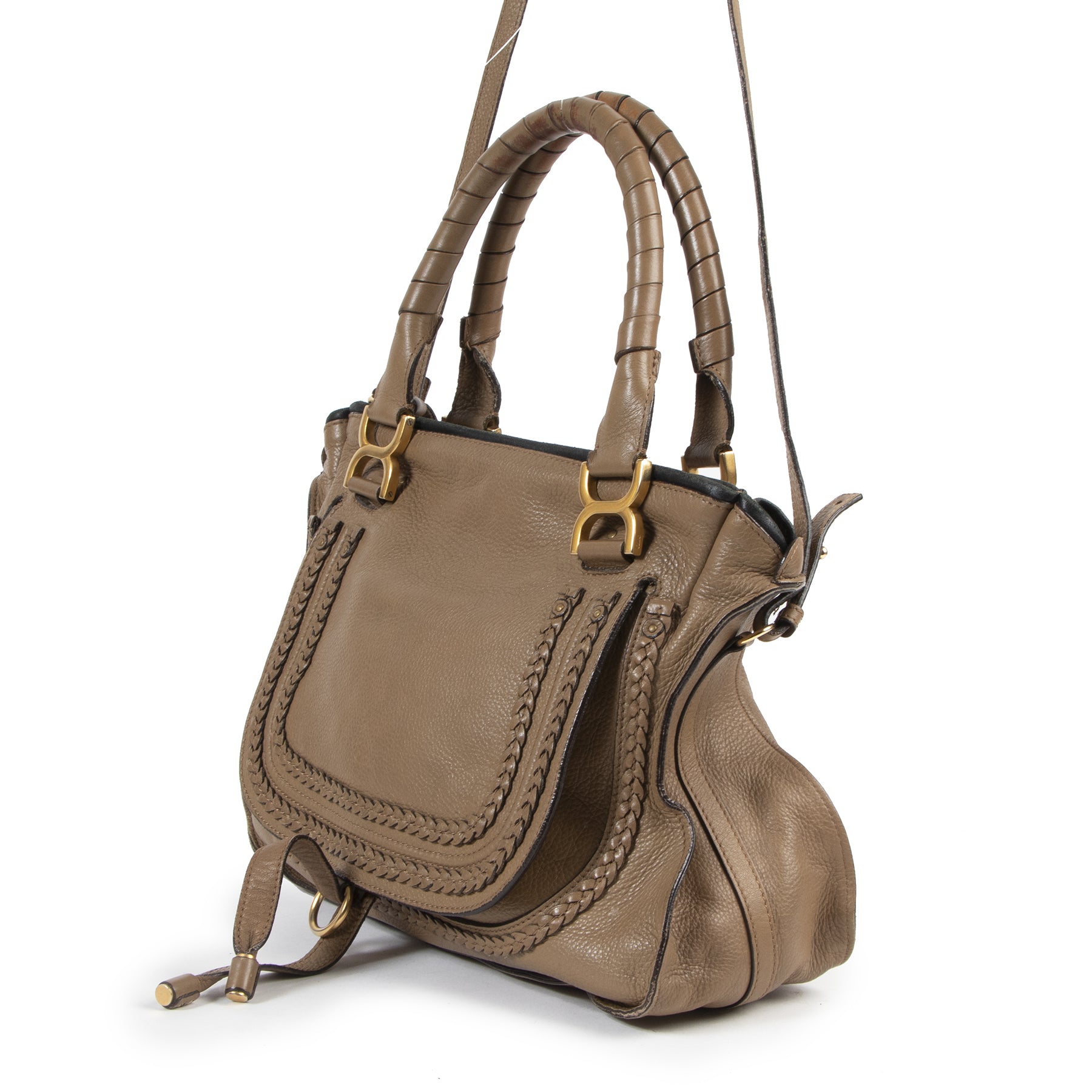 are you looking for an authentic designer Chloe Marcie Soft Brown Hobo Bag?