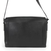 Delvaux Black Leather Contemporain Messenger Bag