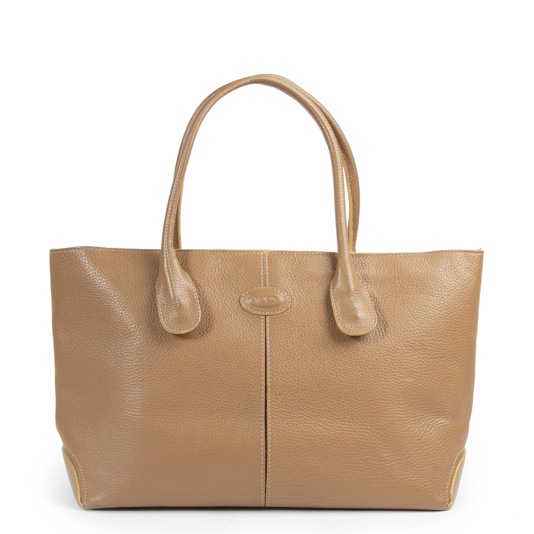 Authentieke tweedehands Tod's handtas juiste prijs veilig online winkelen vintage webshop LabelLOV designer luxe merken Antwerpen België mode fashion