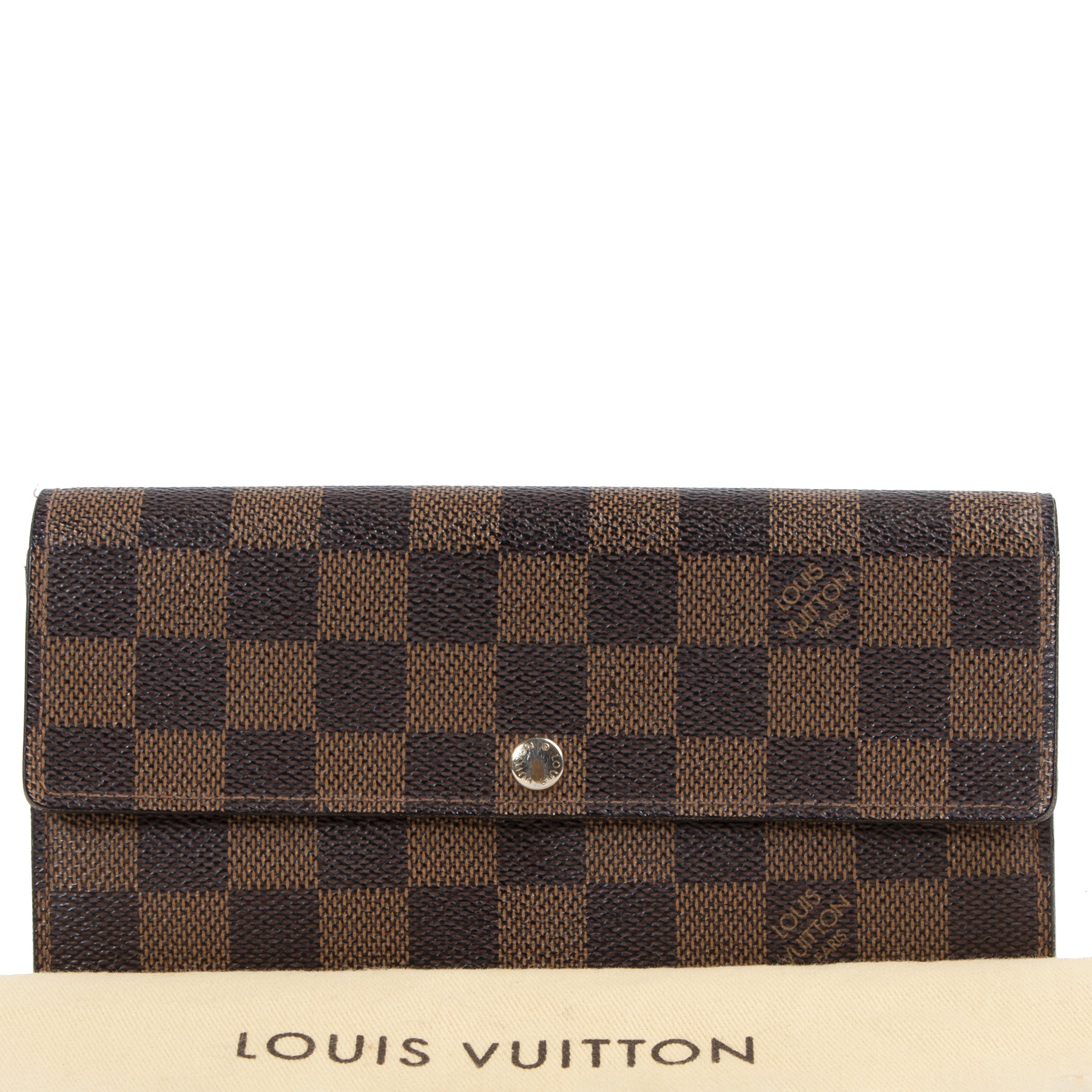 Louis Vuitton Sarah Damier Ebene Wallet
