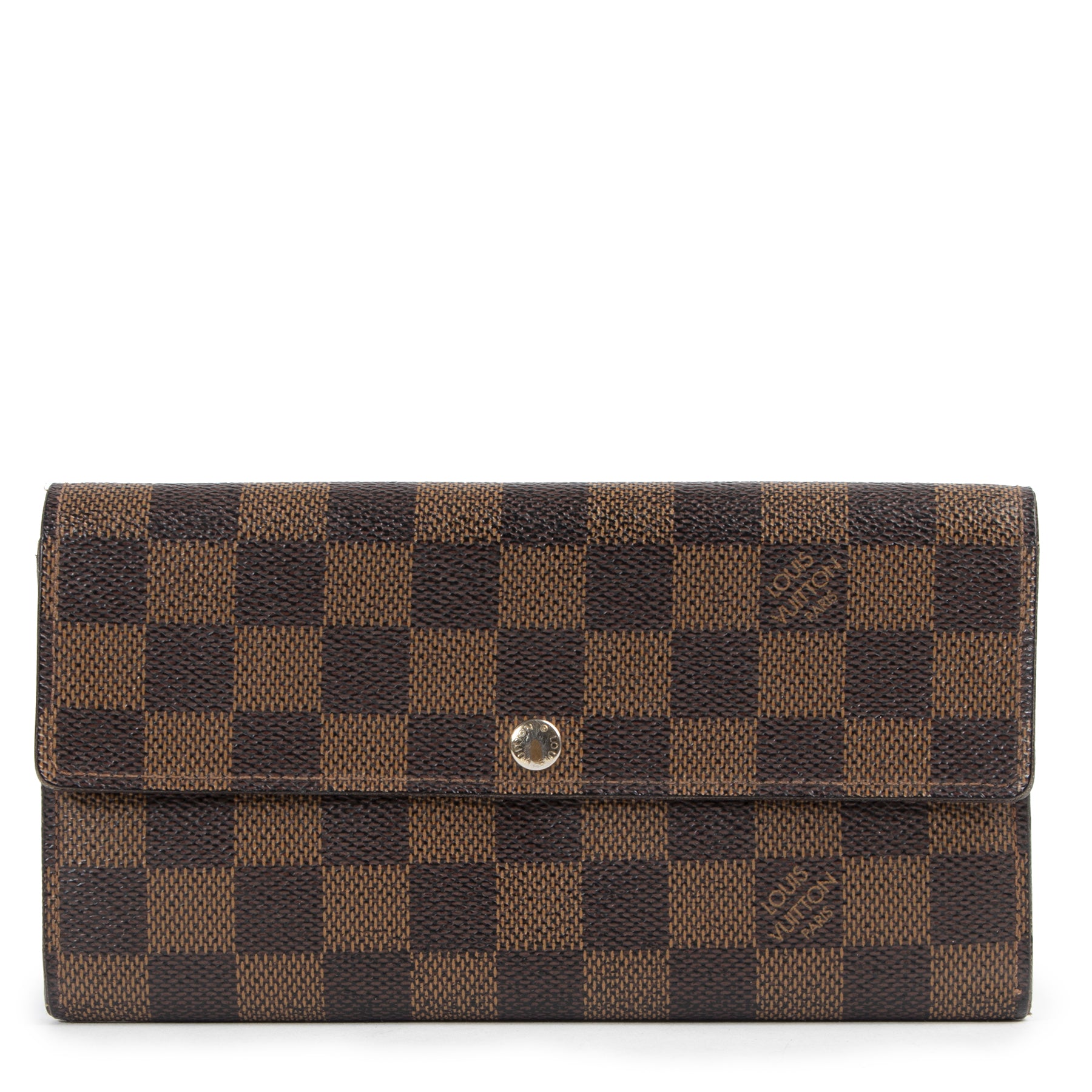 Louis Vuitton Sarah Damier Ebene Wallet for the best price at Labellov