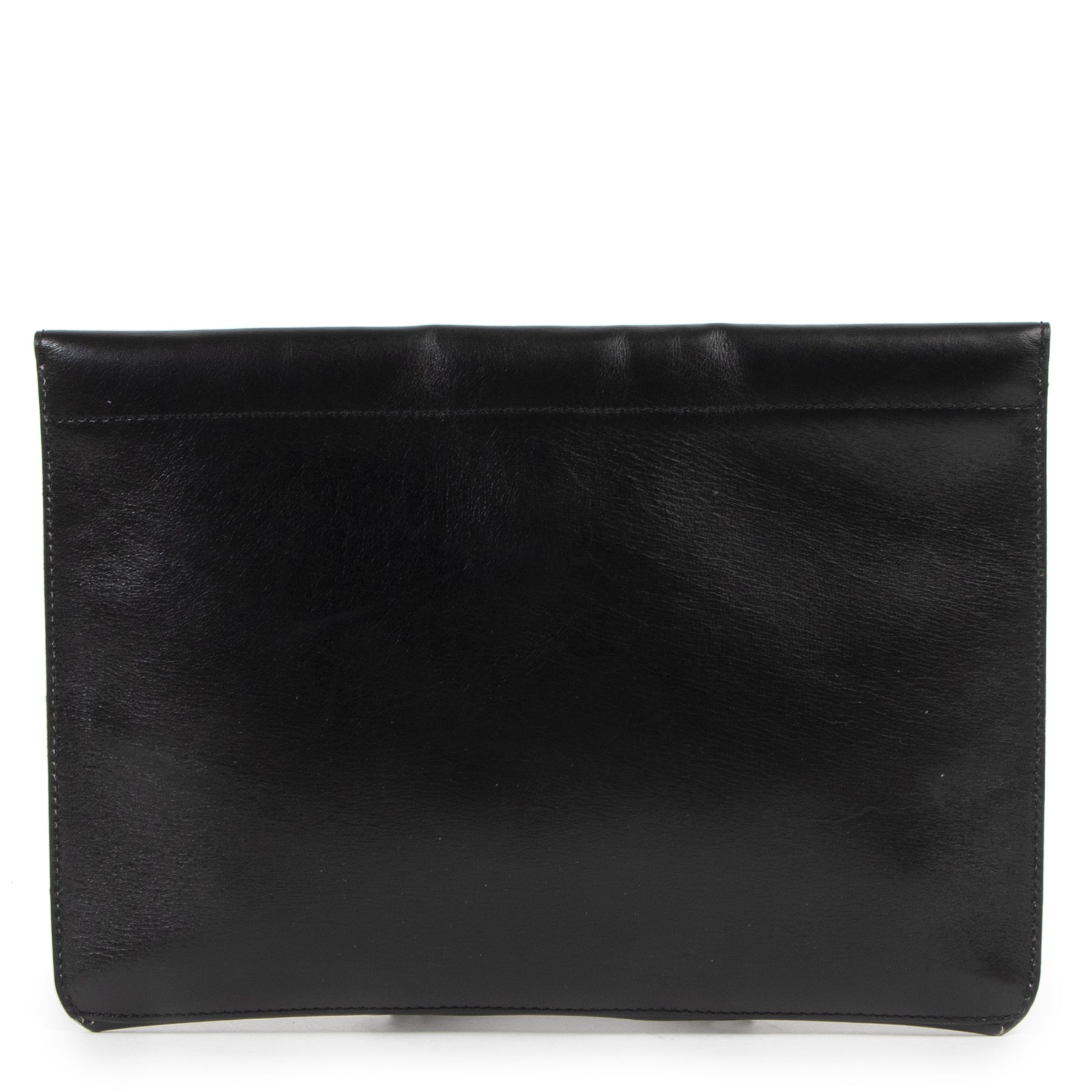 shop safe online Delvaux Black Enveloppe Clutch