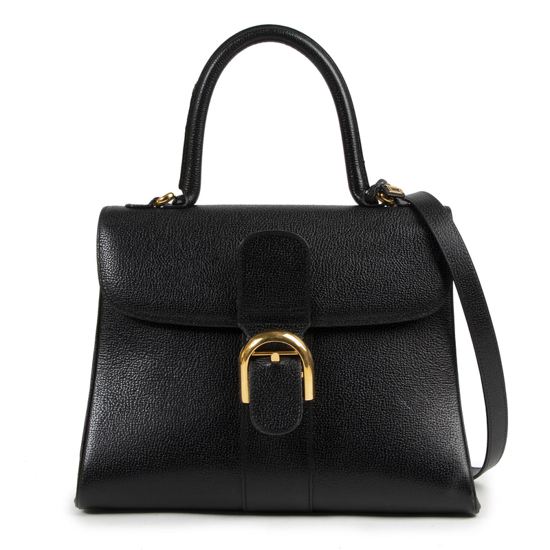 Authentieke tweedehands Delvaux Brillant vintage LabelLOV webshop veilig online winkelen designer luxe Antwerpen België mode fashion
