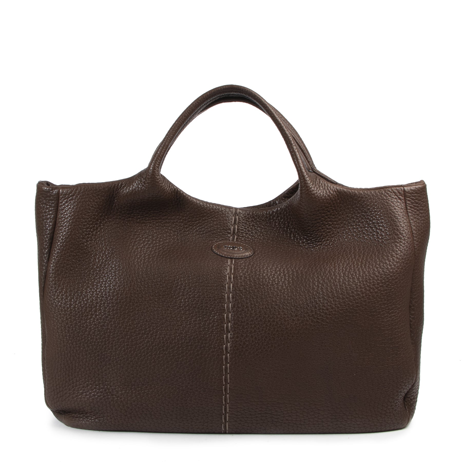 Tod's Brown Leather Shoulder Bag for the best price at Labellov