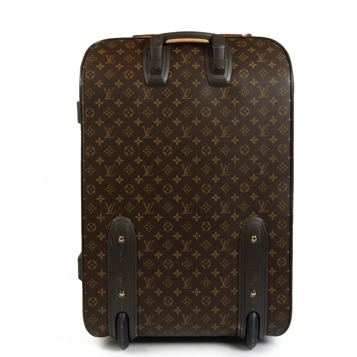 Valise trolley Louis Vuitton Pegase 70 en toile Monogram