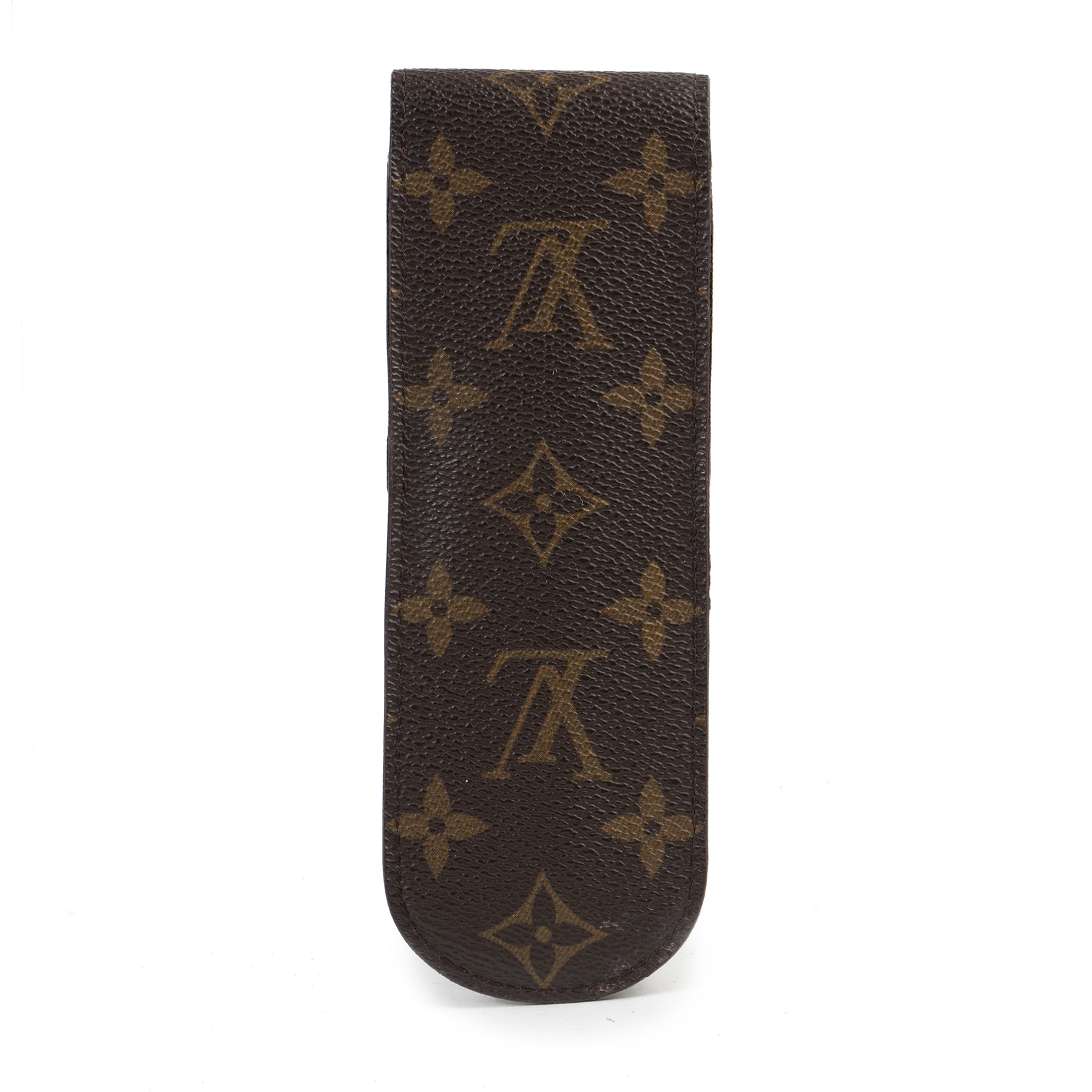 Authentieke Tweedehands Louis Vuitton Monogram Canvas Glasses Case