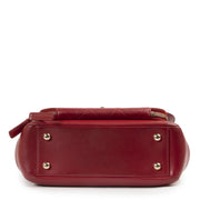 Authentieke Tweedehands Chanel Red Caviar Quilted Business Affinity Flap Bag juiste prijs veilig online shoppen luxe merken webshop winkelen Antwerpen België mode fashion