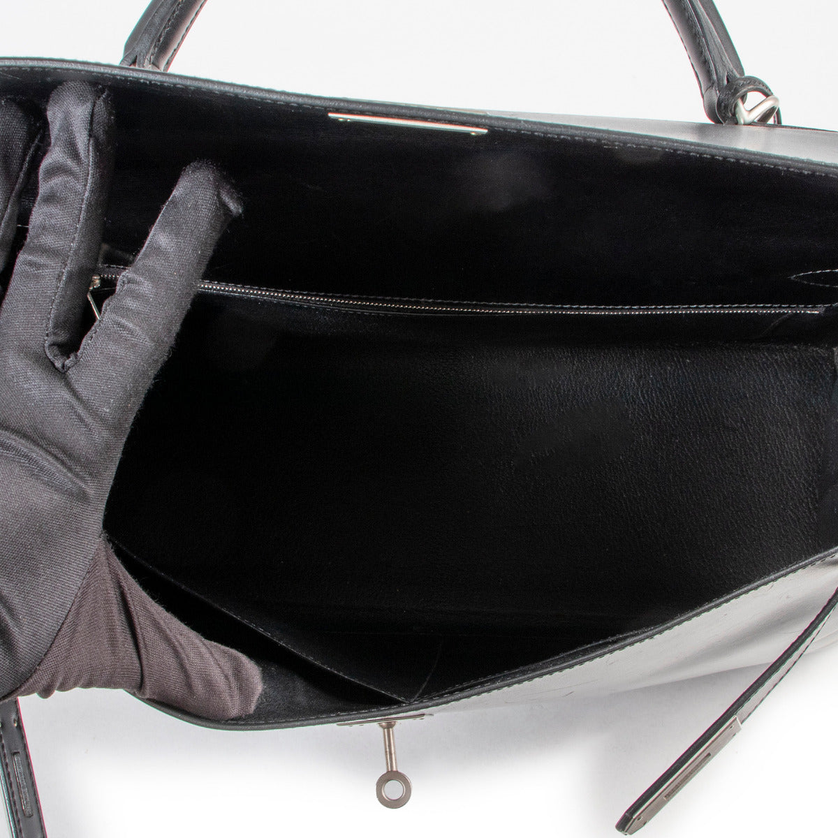 Hermès Kelly 40 Noir Box BHPC