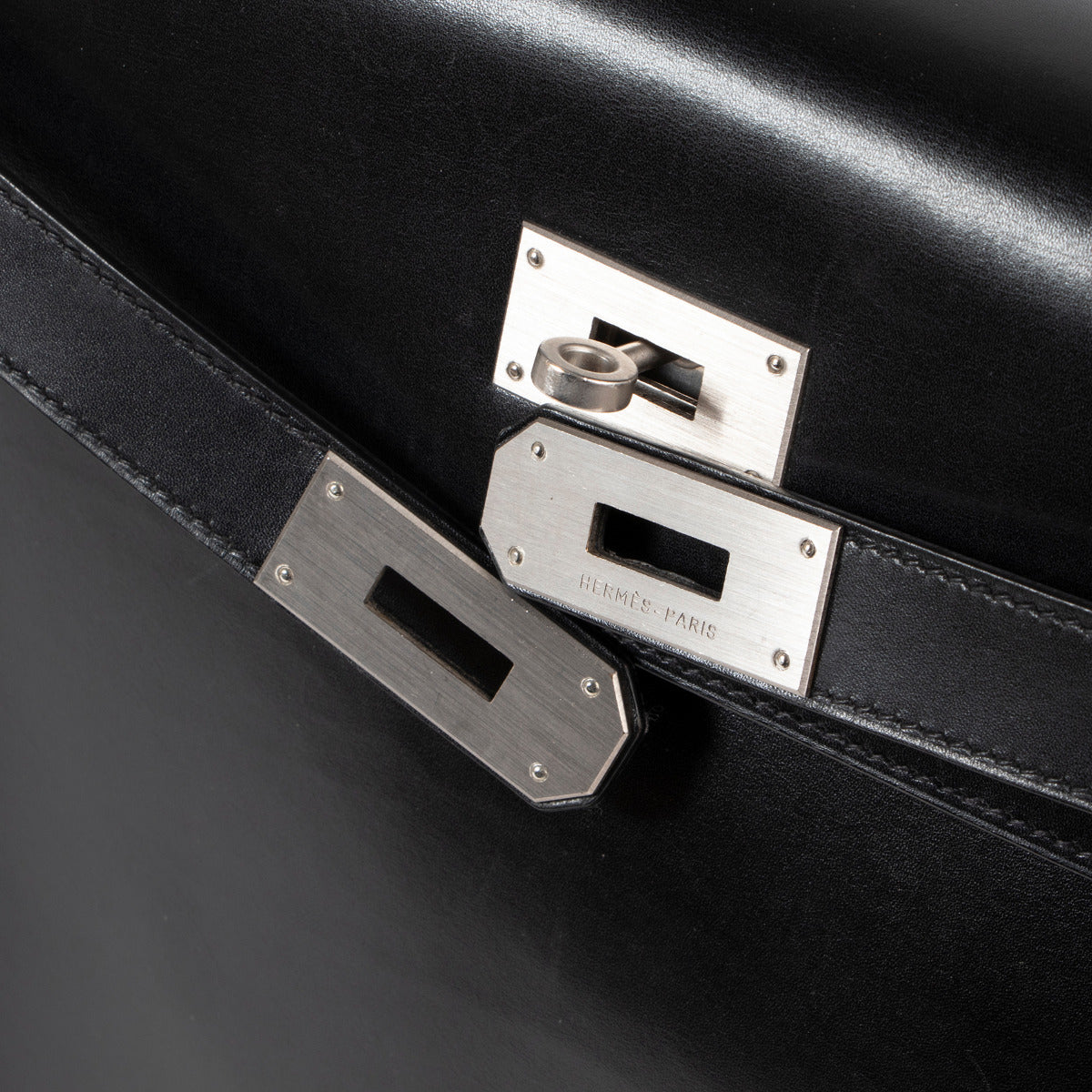Hermès Kelly 40 Noir Box BHPC