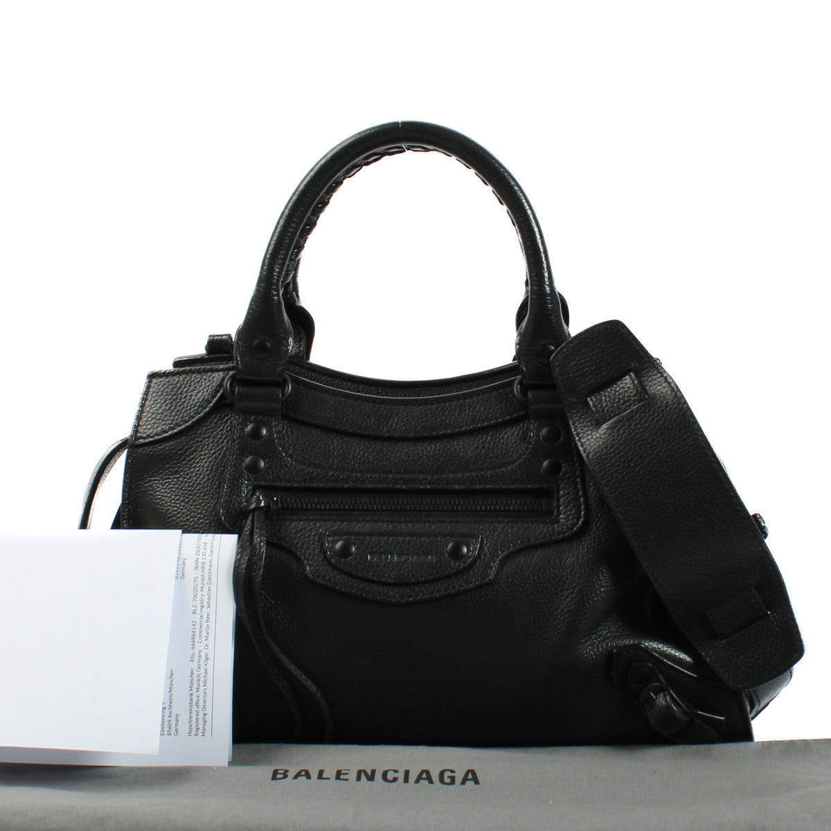 Balenciaga All Black Neo City Small Shoulder Bag aan de beste prijs bij Labellov tweedehands luxe.
