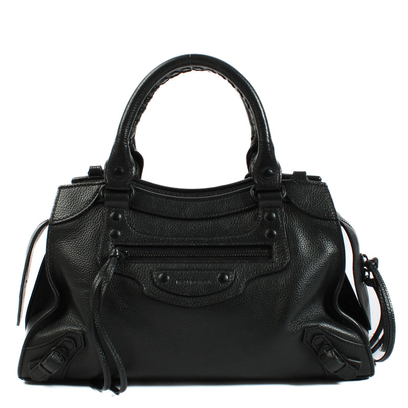 Balenciaga All Black Neo City Small Shoulder Bag aan de beste prijs bij Labellov tweedehands luxe